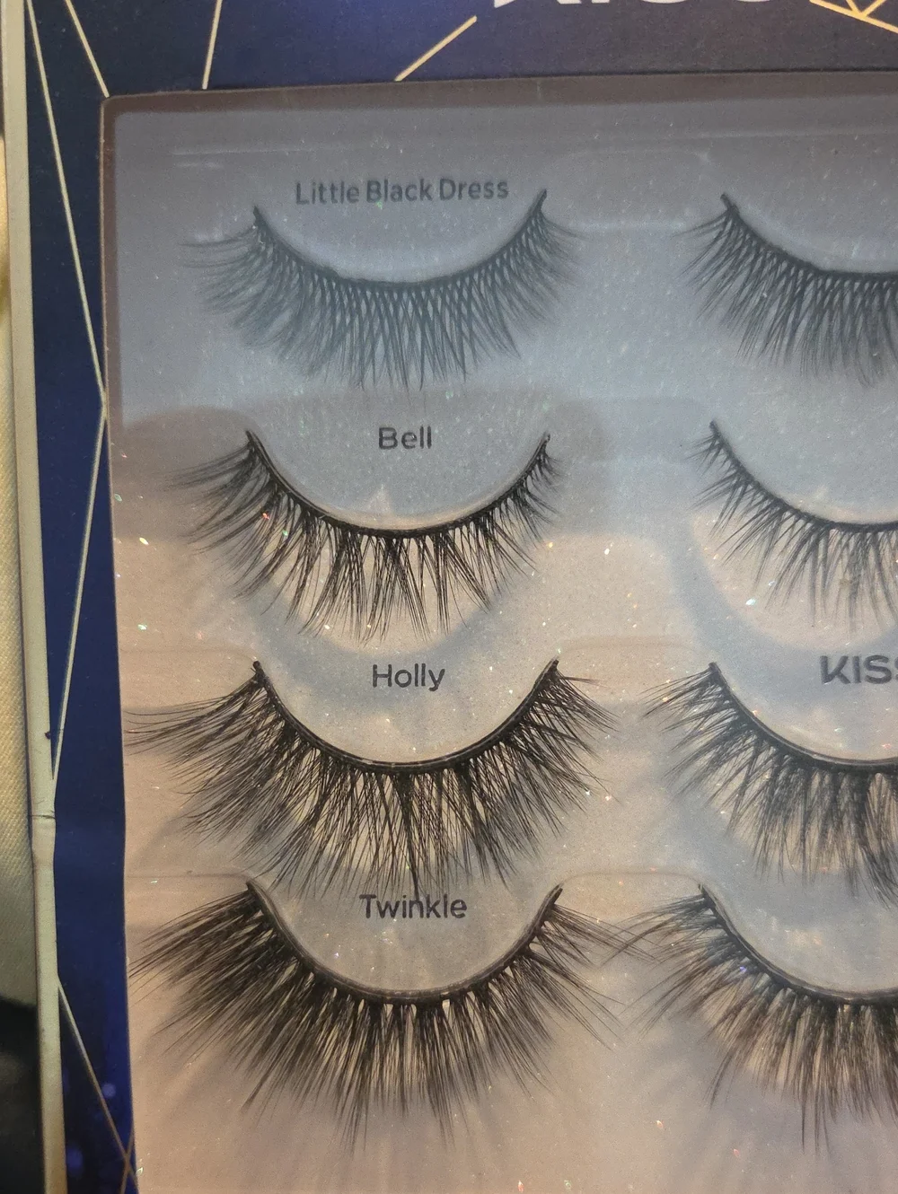 Kiss False Eyelashes Assorted Lot
